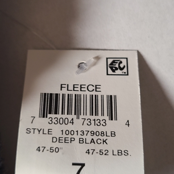 Epic Threads Black and White Checkered Fleece Pullover NWT Size 7 Warm Cozy - Picture 4 of 10